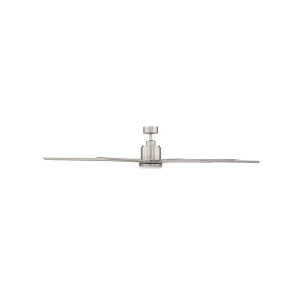 Bluff Satin Nickel LED 72-Inch Outdoor Ceiling Fan, image 3