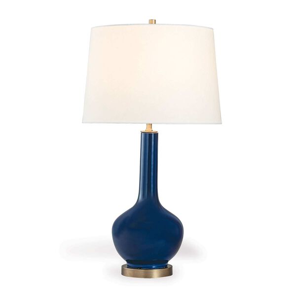 Alex Navy One-Light Table Lamp, image 1