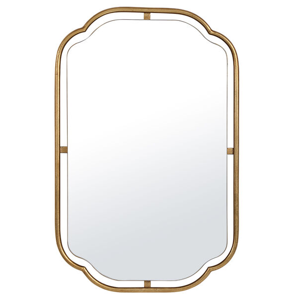 Selby Antique Gold Leaf Wall Mirror, image 2