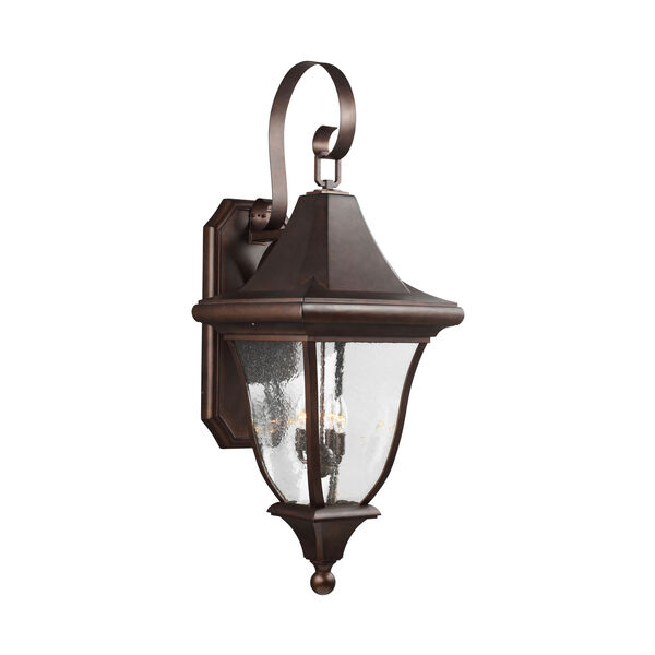 Oakmont Patina Bronze Four-Light Outdoor Wall Lantern, image 1