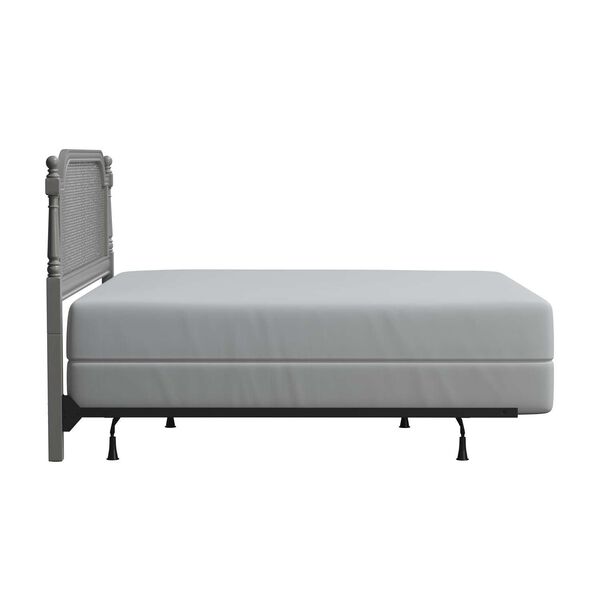 Melanie French Gray King Headboard with Frame, image 5