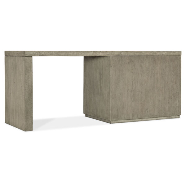 Linville Falls Smoked Gray 72-Inch Desk with Lateral File, image 2