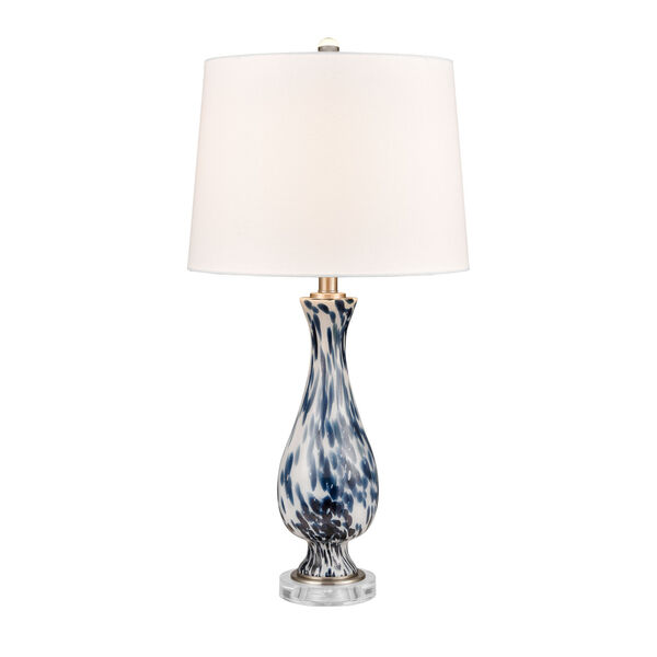 Cordelia Sound Blue One-Light Table Lamp, Set of Two, image 1