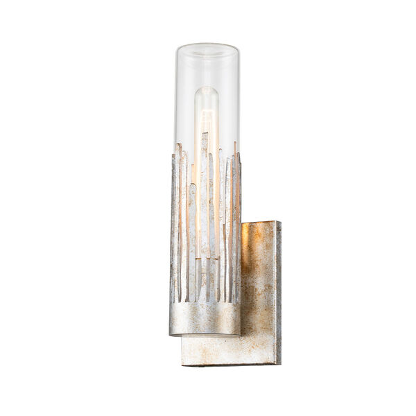 Julia Silver One-Light Wall Sconce, image 1