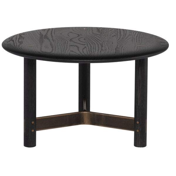 Stilt Ebonized 24-Inch Coffee Table, image 1