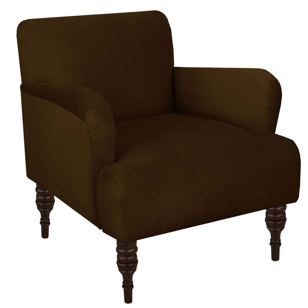 Velvet Chocolate 33-Inch Chair, image 1
