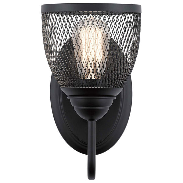 Voclain Black One-Light Wall Sconce, image 2