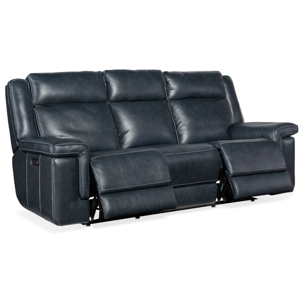 Montel Dark Blue Lay Flat Power Sofa with Power Headrest and Lumbar, image 4
