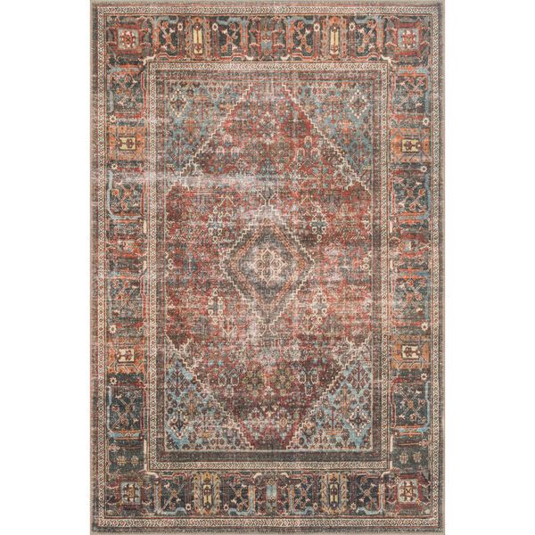 Loren Brick and Midnight Runner: 2 Ft. 6 In. x 7 Ft. 6 In.  Rug, image 1