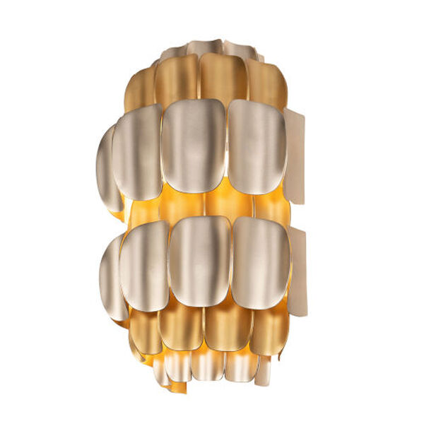 Swoon Antique Gold Two-Light Wall Sconce, image 2