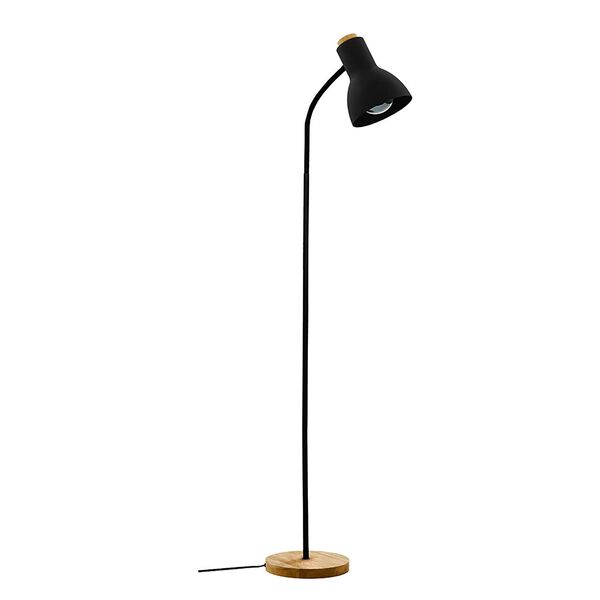 Verdal Black Natural One-Light Floor Lamp, image 1