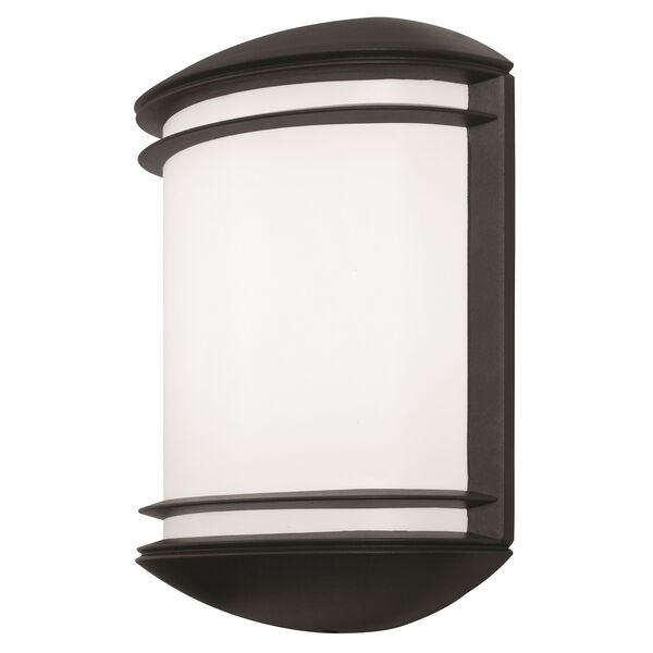 Bronze Outdoor Integrated LED Wall Mount Sconce, image 1