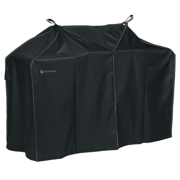 Poplar Charcoal Black 64-Inch BBQ Grill Cover, image 1