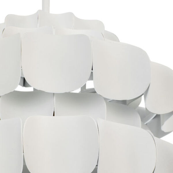 Swoon Matte White One-Light Pendant, image 6