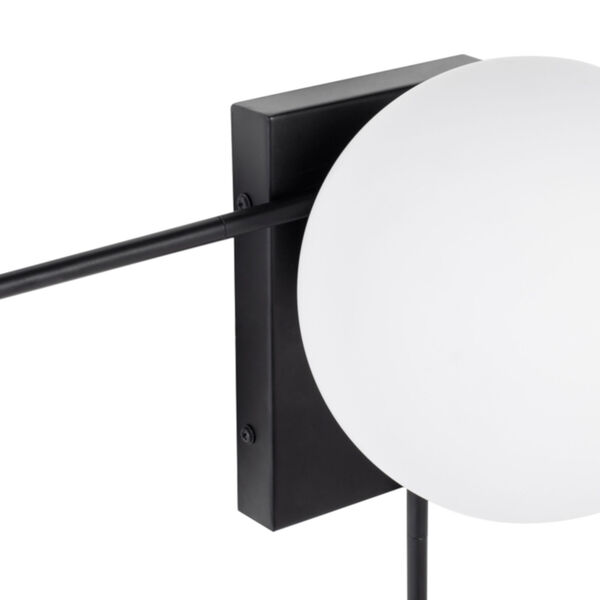 Alina Black and White 27-Inch One-Light Wall Sconce, image 3