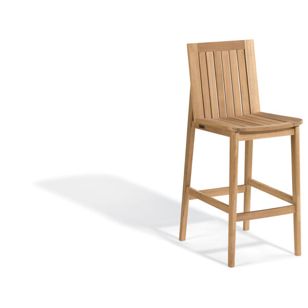 Islay Natural Teak Bar Chair, image 1