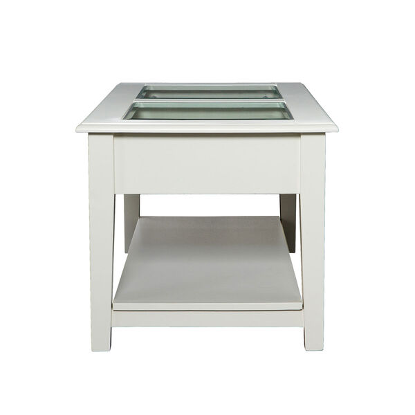 Panorama White Cocktail Table, image 5