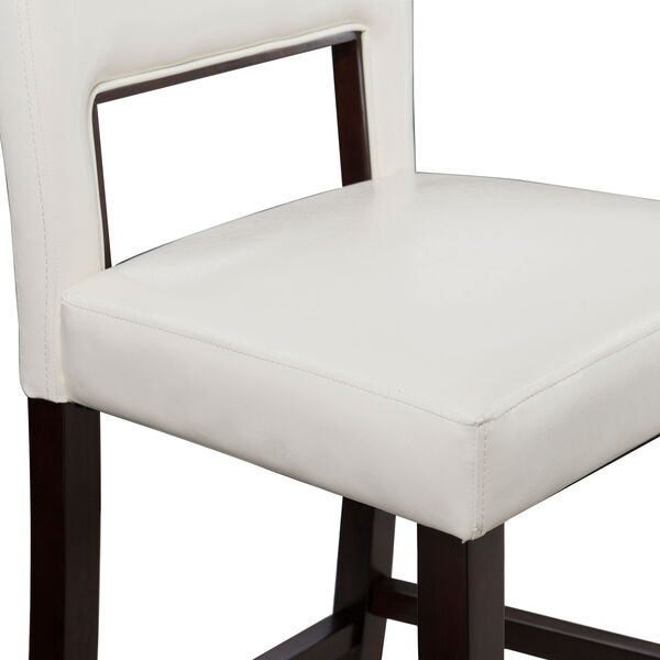 Ryker White 24-Inch Counter Stool, image 4