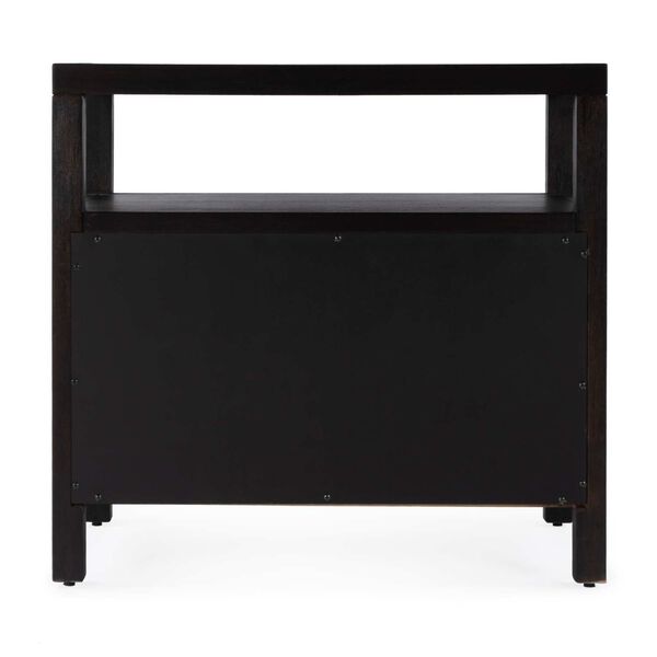 Celine Antique Coffee Two Drawer Wide Nightstand, image 6