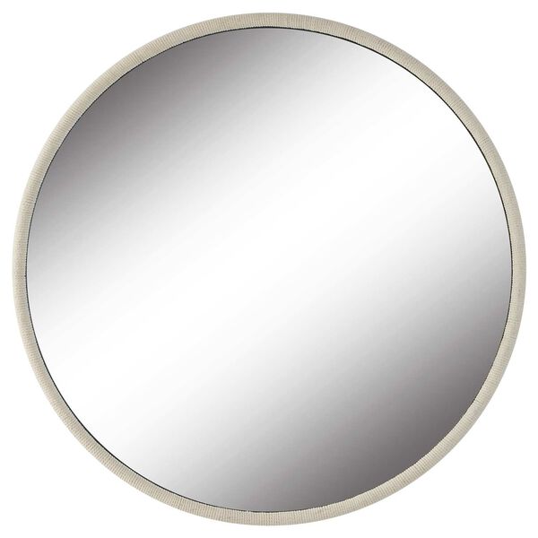 Ranchero Black and White Round Mirror, image 2