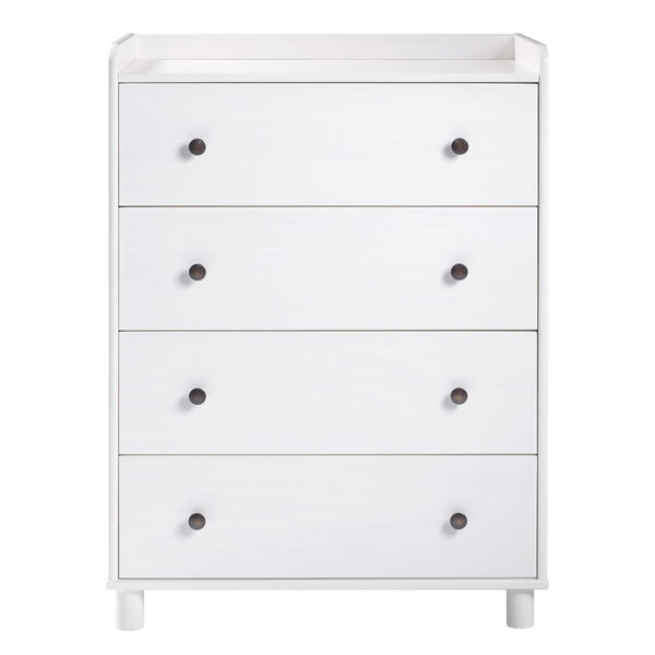 Morgan White Chest with Four Drawer, image 1