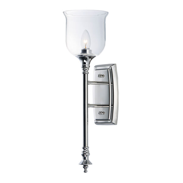 Centennial Polished Nickel Six-Inch One-Light Wall Sconce, image 1