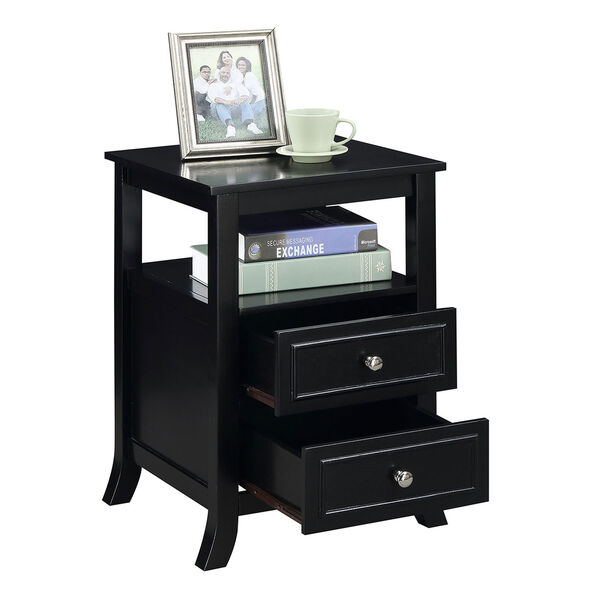 Aster Black End Table, image 2
