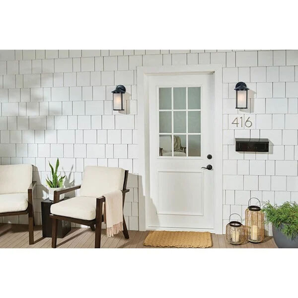 Lombard Black One-Light Outdoor Medium Wall Sconce, image 2