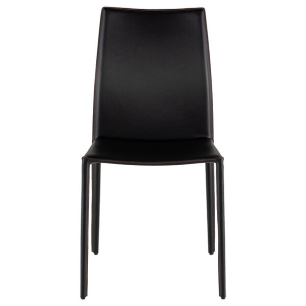 Sienna Matte Black Dining Chair, image 2