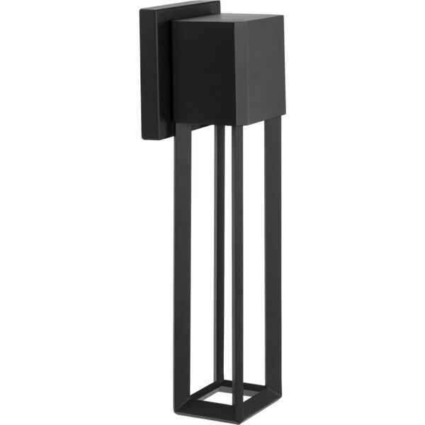 Z-1090 Matte Black Five-Inch LED Outdoor Wall Sconce, image 2