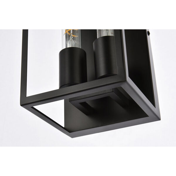 Voir Black Two-Light Wall Sconce, image 6
