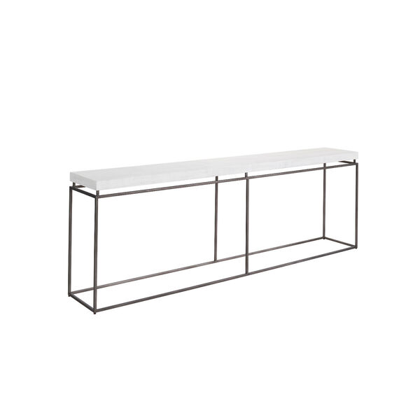 Watts White and Black Console Table, image 3