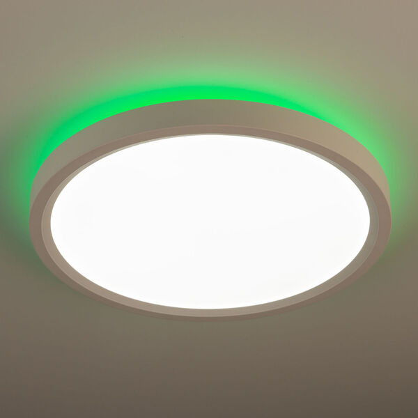 Smart White LED Flush Mount, image 5