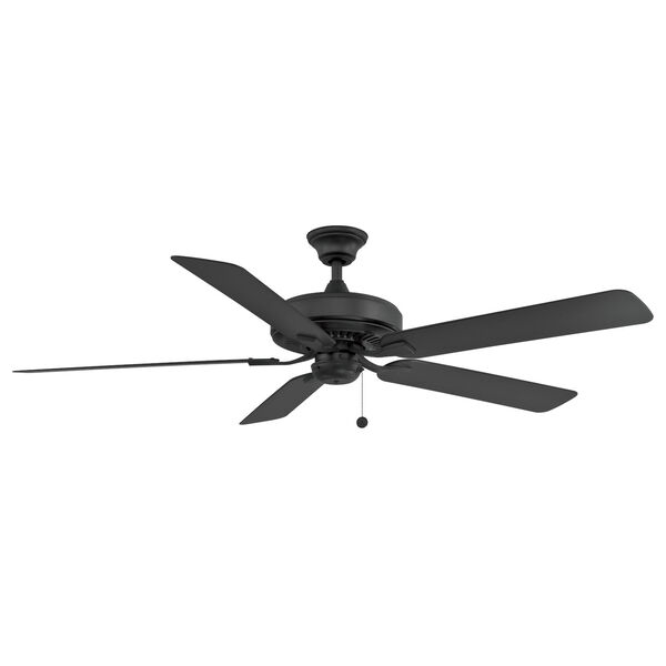 Edgewood Black 60-Inch Indoor Outdoor Ceiling Fan, image 1