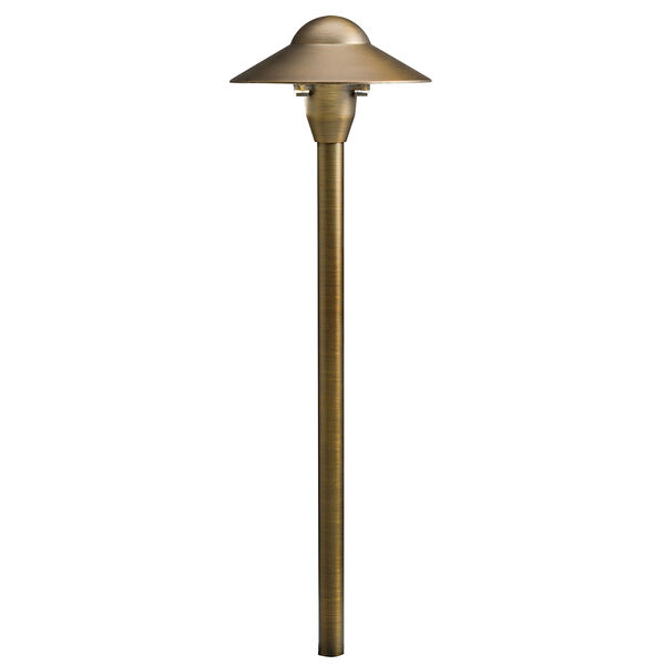 15470CBR Centennial Brass Small Dome Path Light, image 1