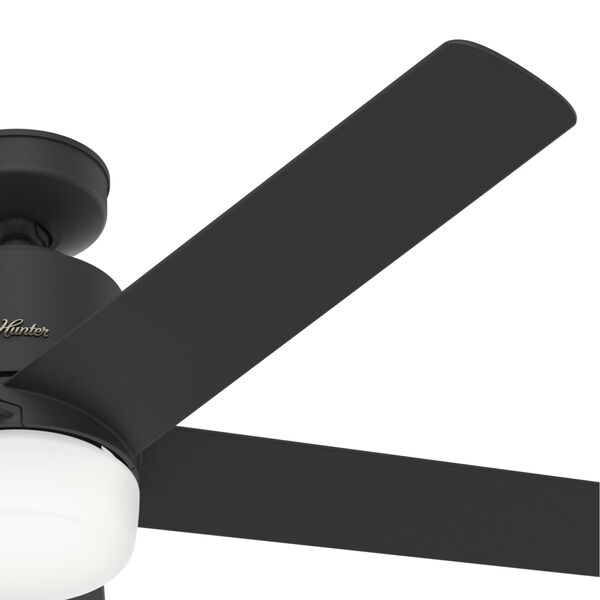 Stylus Matte Black 52-Inch LED Ceiling Fan, image 5