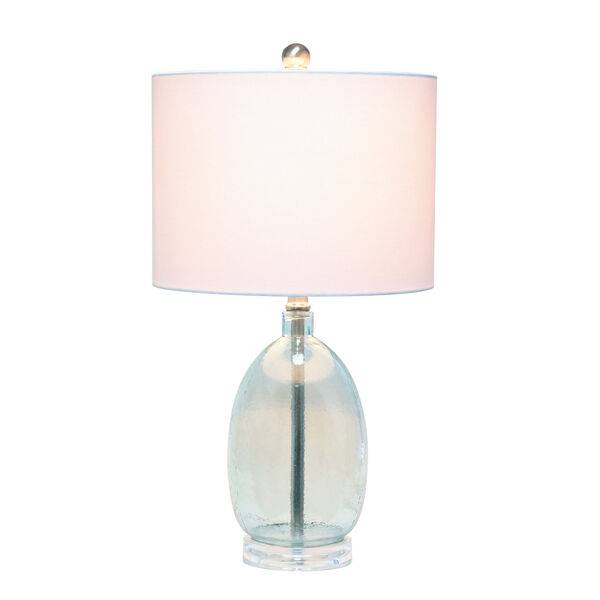 Cerise Clear Blue One-Light Table Lamp, image 2