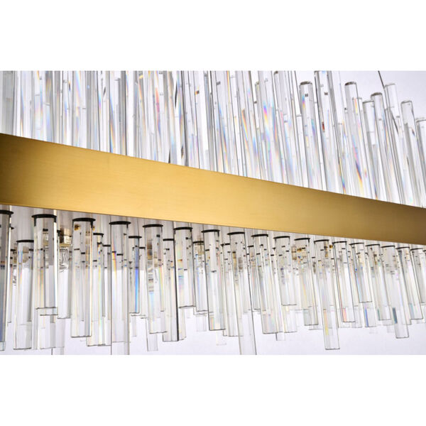 Dallas Gold 20-Light Chandelier with Royal Cut Clear Crystal, image 6