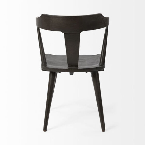 Calvin Black Wooden Dining Chair, image 4