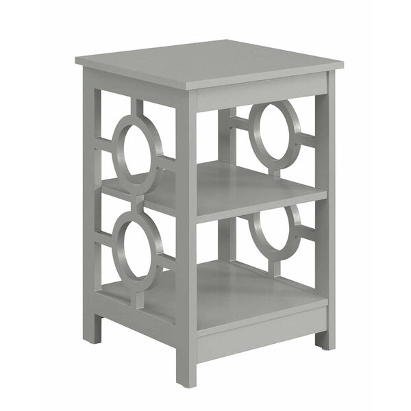 Ring Gray End Table, image 1
