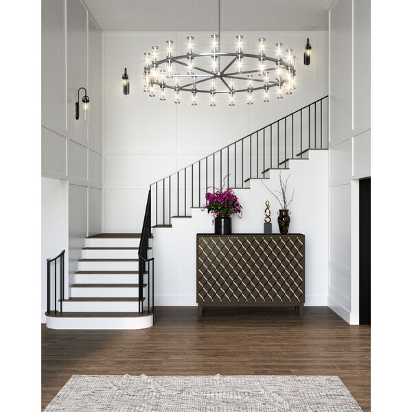 Revolve 42-Light Chandelier with Clear Glass, image 2