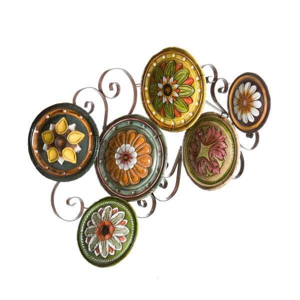 Multicolor Scattered Italian Plates Wall Art, image 5
