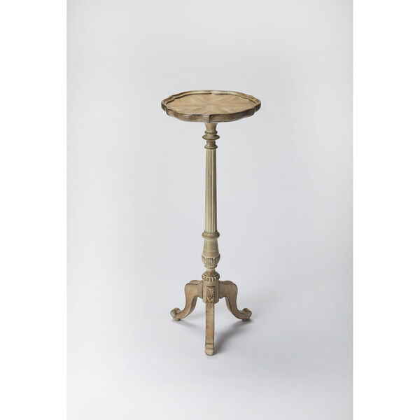 Chatswoth Driftwood Pedestal Plant Stand, image 1