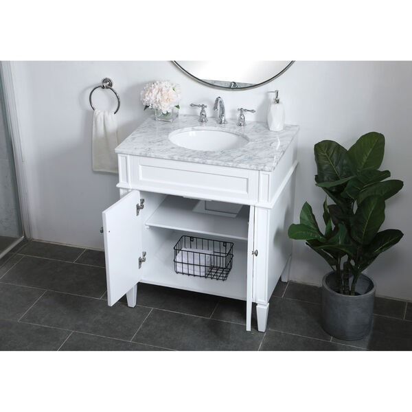 Williams White 30-Inch Vanity Sink Set, image 4