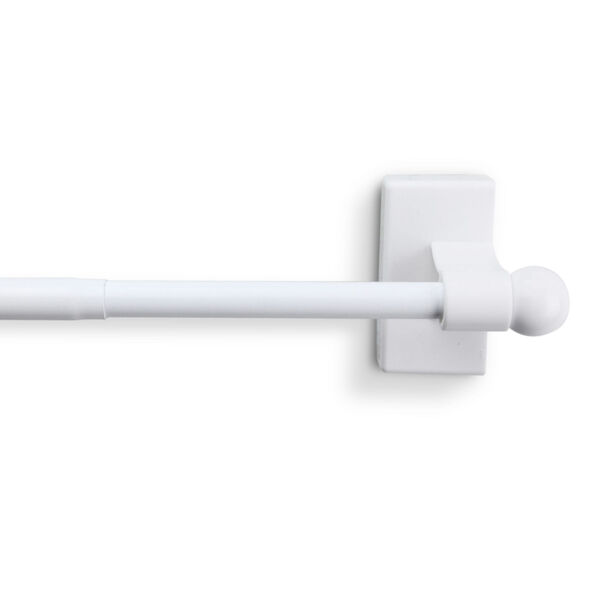 White 28-Inch Magnetic Rod, Set of 2, image 2