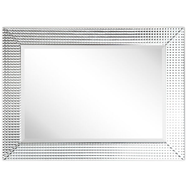 Bling Clear 40 x 30-Inch Beveled Glass Rectangle Wall Mirror, image 3