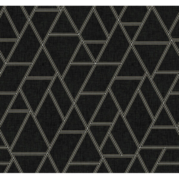 Grandmillennial Gray Pathways Pre Pasted Wallpaper - SAMPLE SWATCH ONLY, image 2