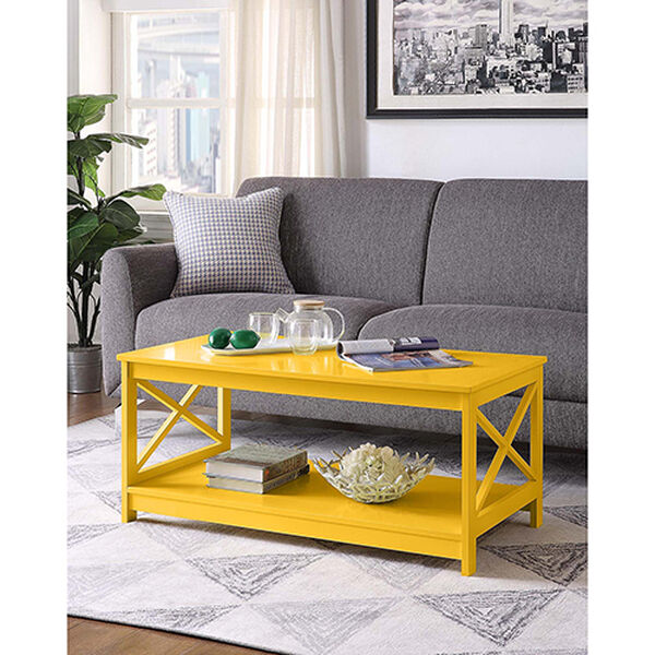 Oxford Yellow Coffee Table, image 1