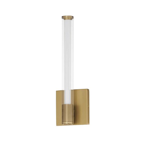 Cortex Natural Aged Brass LED Wall Sconce, image 1