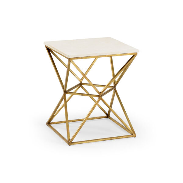 Gold  Geodesic Table, image 1